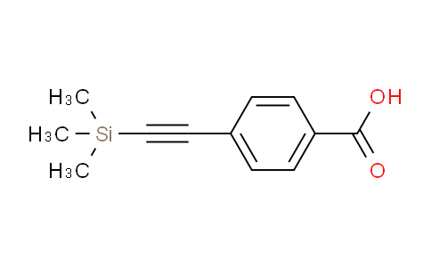 CAS No. 16116-80-6, 4-((Trimethylsilyl)ethynyl)benzoic acid