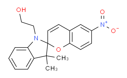 CAS No. 16111-07-2, 3',3'-Dimethyl-6-nitro-spiro[2H-1-benzopyran-2,2'-indoline]-1'-ethanol