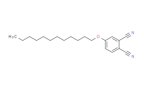 CAS No. 161082-75-3, 4-(Dodecyloxy)phthalonitrile