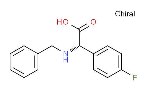 CAS No. 159707-18-3, (S)-2-(Benzylamino)-2-(4-fluorophenyl)acetic acid