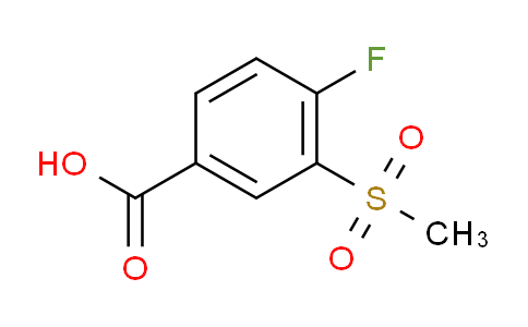 CAS No. 158608-00-5, 4-Fluoro-3-(methylsulphonyl)benzoic acid
