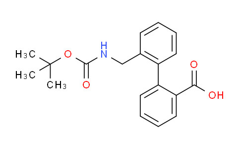 CAS No. 158066-11-6, 2'-(((tert-Butoxycarbonyl)amino)methyl)-[1,1'-biphenyl]-2-carboxylic acid