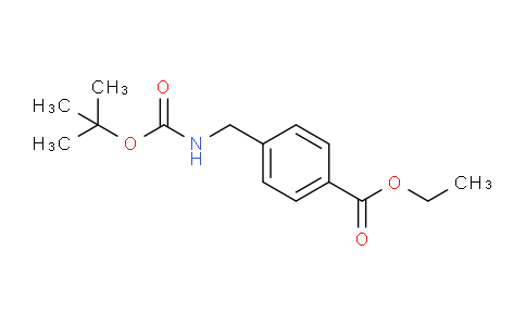 CAS No. 157311-42-7, Ethyl 4-(((tert-butoxycarbonyl)amino)methyl)benzoate