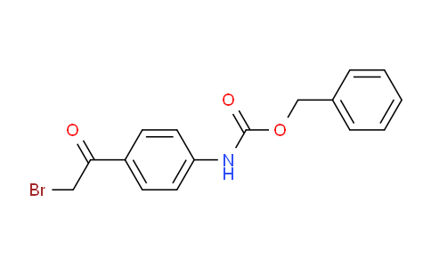 CAS No. 157014-41-0, Benzyl (4-(2-bromoacetyl)phenyl)carbamate