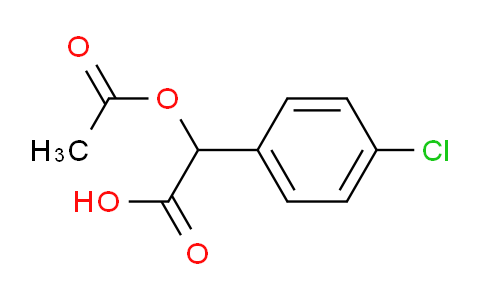 CAS No. 153750-10-8, 2-Acetoxy-2-(4-chlorophenyl)acetic acid