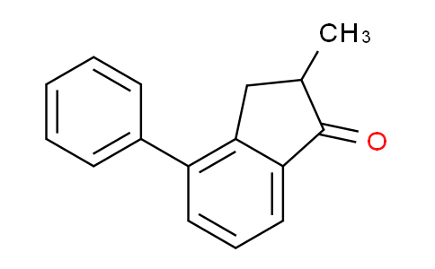 CAS No. 153733-74-5, 2-Methyl-4-phenyl-2,3-dihydro-1H-inden-1-one