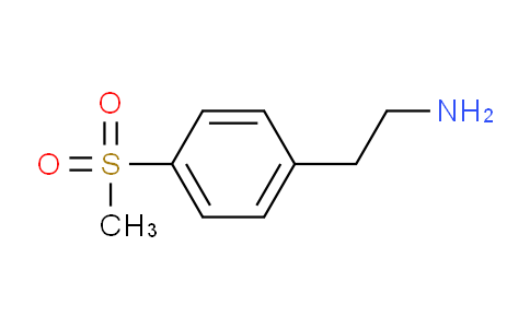 CAS No. 153402-45-0, 2-(4-(Methylsulfonyl)phenyl)ethanamine