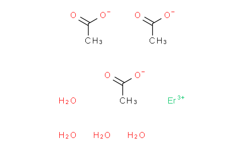CAS No. 15280-57-6, Erbium(III) acetate tetrahydrate
