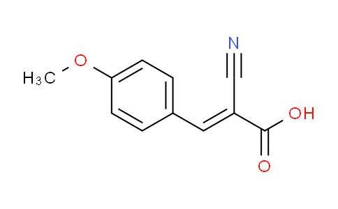 CAS No. 1519-55-7, 4-Methoxybenzylidenecyanoacetic acid