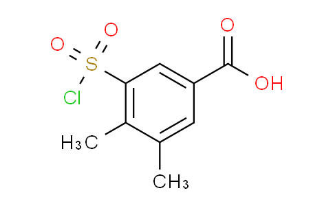 CAS No. 151104-64-2, 3-(Chlorosulfonyl)-4,5-dimethylbenzoic acid