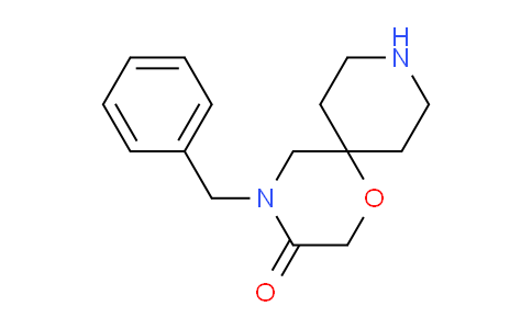 CAS No. 151096-96-7, 4-Benzyl-1-oxa-4,9-diazaspiro[5.5]undecan-3-one