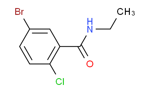 CAS No. 150079-92-8, 5-Bromo-2-chloro-N-ethylbenzamide