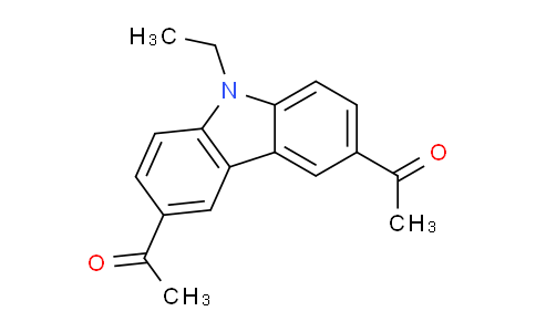 CAS No. 1483-97-2, 1,1'-(9-Ethyl-9H-carbazole-3,6-diyl)diethanone