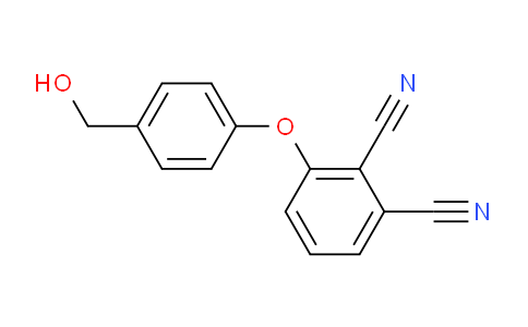 CAS No. 649553-08-2, 3-(4-(hydroxymethyl)phenoxy)phthalonitrile