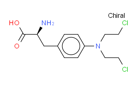 CAS No. 1465-26-5, Phenylalanine,4-[bis(2-chloroethyl)amino]-, hydrochloride (1:1)