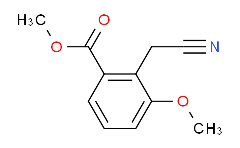 CAS No. 145498-86-8, Methyl 2-(cyanomethyl)-3-methoxybenzoate