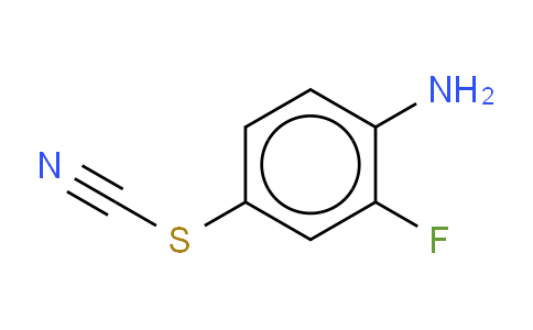 CAS No. 14512-85-7, Thiocyanic acid,4-amino-3-fluorophenyl ester