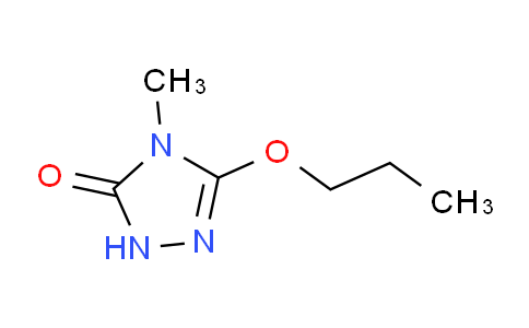CAS No. 145027-96-9, 4-Methyl-3-propoxy-1H-1,2,4-triazol-5(4H)-one