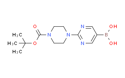 CAS No. 1448461-87-7, (2-(4-(tert-Butoxycarbonyl)piperazin-1-yl)pyrimidin-5-yl)boronic acid
