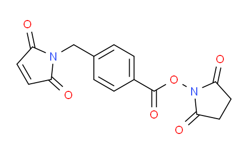 CAS No. 64987-84-4, 2,5-Dioxopyrrolidin-1-yl 4-((2,5-dioxo-2,5-dihydro-1H-pyrrol-1-yl)methyl)benzoate