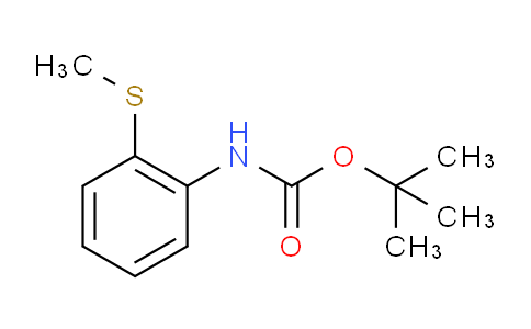 CAS No. 144303-96-8, tert-Butyl (2-(methylthio)phenyl)carbamate