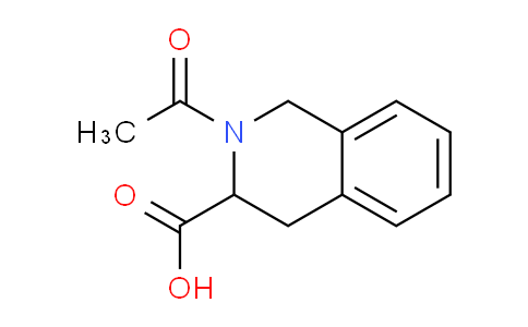 CAS No. 143767-54-8, 2-Acetyl-1,2,3,4-tetrahydroisoquinoline-3-carboxylic acid