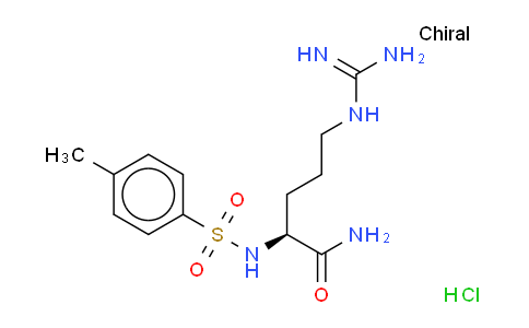 CAS No. 14279-64-2, Pentanamide,5-[(aminoiminomethyl)amino]-2-[[(4-methylphenyl)sulfonyl]amino]-,monohydrochloride, (2S)- (9CI)