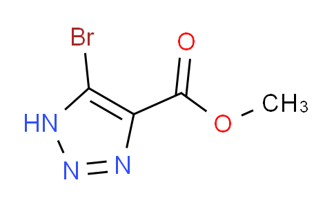 CAS No. 1427475-25-9, Methyl 5-Bromo-1H-1,2,3-triazole-4-carboxylate