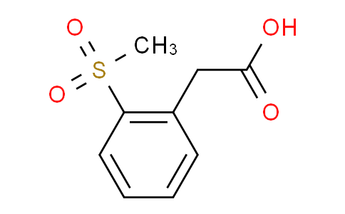 CAS No. 142336-20-7, 2-(2-(Methylsulfonyl)phenyl)acetic acid