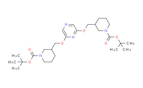 1420983-97-6 | Di-tert-Butyl 3,3'-((pyrazine-2,6-diylbis(oxy))bis(methylene))bis(piperidine-1-carboxylate)