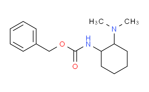 CAS No. 1420981-17-4, Benzyl (2-(dimethylamino)cyclohexyl)carbamate