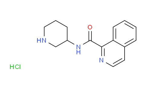 CAS No. 1417793-52-2, N-(Piperidin-3-yl)isoquinoline-1-carboxamide hydrochloride