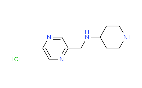 CAS No. 1417793-40-8, N-(Pyrazin-2-ylmethyl)piperidin-4-amine hydrochloride