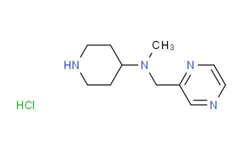 CAS No. 1417793-03-3, N-Methyl-N-(pyrazin-2-ylmethyl)piperidin-4-amine hydrochloride