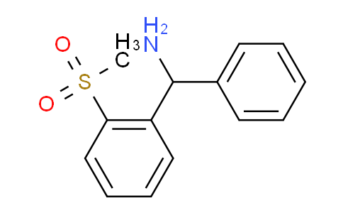 CAS No. 1408058-18-3, (2-(Methylsulfonyl)phenyl)(phenyl)methanamine