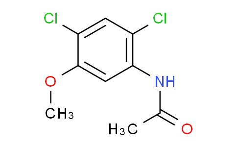 CAS No. 65182-98-1, N-(2,4-dichloro-5-methoxyphenyl)acetamide