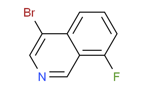 CAS No. 1404367-17-4, 4-Bromo-8-fluoroisoquinoline