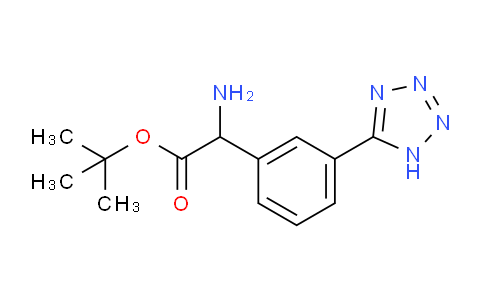 CAS No. 1398534-55-8, 1-(Boc-aminomethyl)-3-(5-tetrazolyl)benzene
