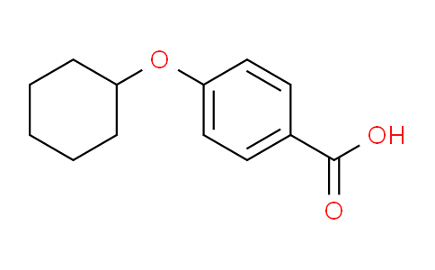 CAS No. 139-61-7, 4-(Cyclohexyloxy)benzoic acid