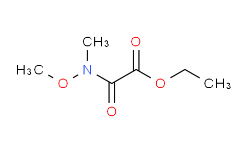 CAS No. 139507-52-1, Ethyl 2-(N-Methoxy-N-methylamino)-2-oxoacetate