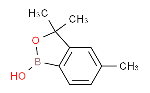 CAS No. 1393477-33-2, 3,3,5-Trimethylbenzo[c][1,2]oxaborol-1(3H)-ol