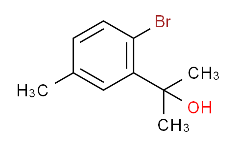 CAS No. 1393477-32-1, 2-(2-bromo-5-methylphenyl)propan-2-ol