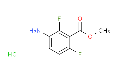 CAS No. 1392273-41-4, Methyl 3-amino-2,6-difluorobenzoate hydrochloride