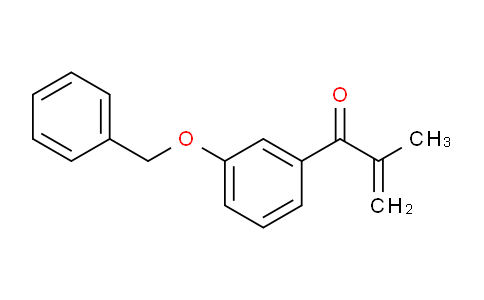 CAS No. 1392210-34-2, 1-(3-(Benzyloxy)phenyl)-2-methylprop-2-en-1-one