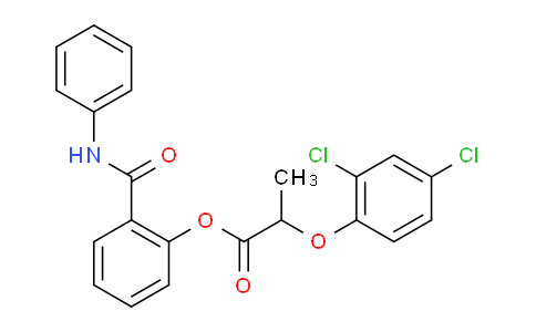 CAS No. 1385694-59-6, 2-(Phenylcarbamoyl)phenyl 2-(2,4-dichlorophenoxy)propanoate