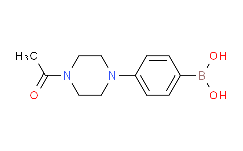 CAS No. 1384954-82-8, [4-(4-Acetyl-1-piperazinyl)phenyl]boronic acid