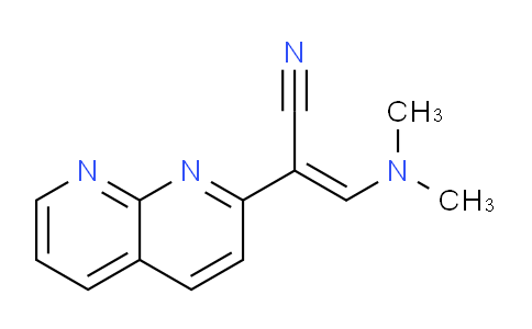 CAS No. 1381952-89-1, (Z)-3-(Dimethylamino)-2-(1,8-naphthyridin-2-yl)acrylonitrile