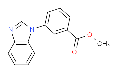 CAS No. 1381947-81-4, Methyl 3-(1H-benzo[d]imidazol-1-yl)benzoate