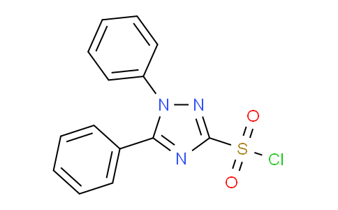 CAS No. 1381947-55-2, 1,5-Diphenyl-1H-1,2,4-triazole-3-sulfonyl chloride