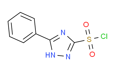 CAS No. 1381947-50-7, 5-Phenyl-1H-1,2,4-triazole-3-sulfonyl chloride